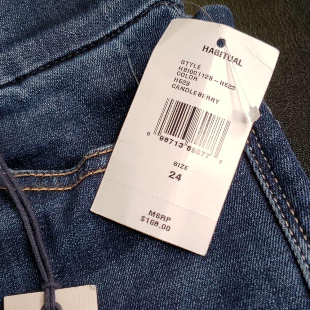 Habitual candleberry jeans size 24